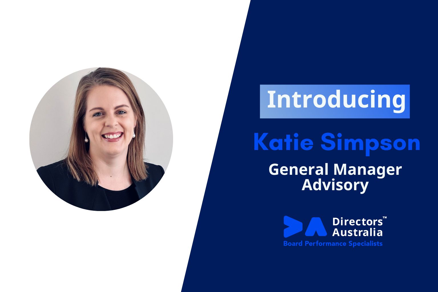 Katie Simpson appointed GM Advisory at Directors Australia